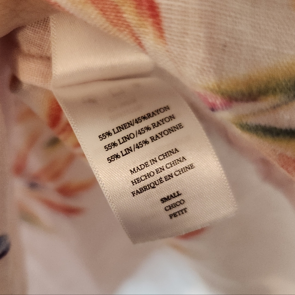 RAILS Whitney Button Down in Blush Birds Of Paradise - Picture 8 of 8